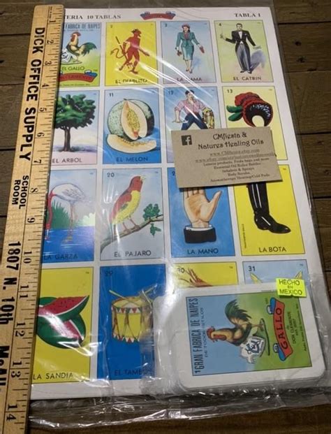 Mavin Jumbo Authentic Mexican Loteria Bingo Chalupa Game Boards Hot