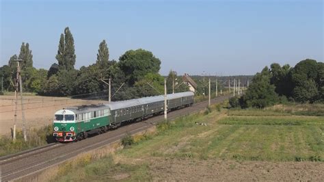 Polregio SU46 029 z pociągiem specjalnym Niedoradz Zielona Góra