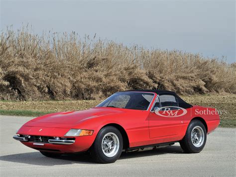 1972 Ferrari 365 Gts4 Daytona Spider By Scaglietti Monaco 2016 Rm