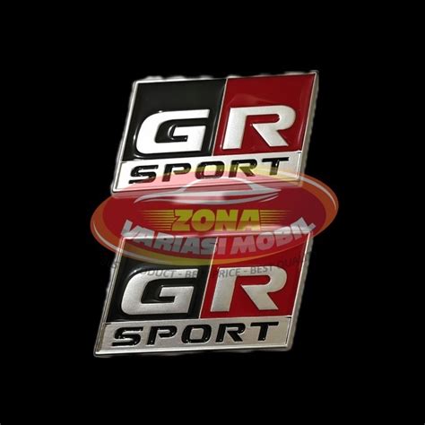 Jual Emblem Logo Lambang Gr Sport Besi Logam Grsport Shopee Indonesia