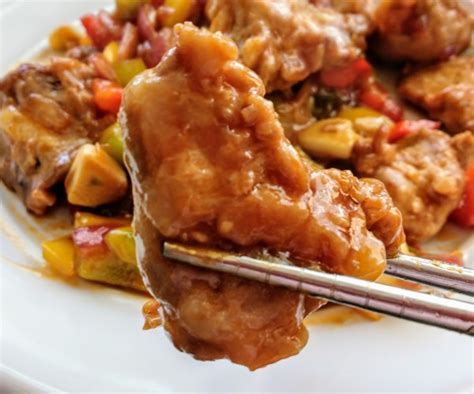 糖醋排骨Sweet and sour pork ribs 美國家事五四三 udn部落格