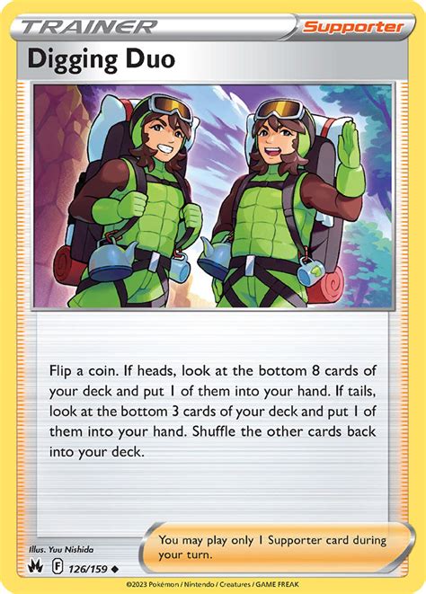 Digging Duo Crown Zenith CRZ 126 PkmnCards