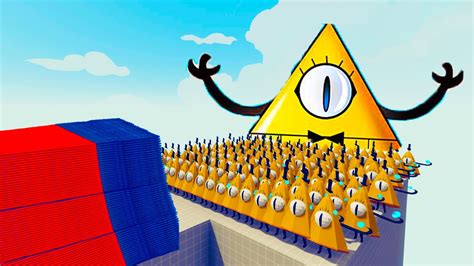 X Bill Cipher Giant Vs Every God Totally Accurate Battle