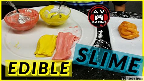 Diy Easy Edible Slime How To Make Edible Slime For Kids 🎉 Youtube