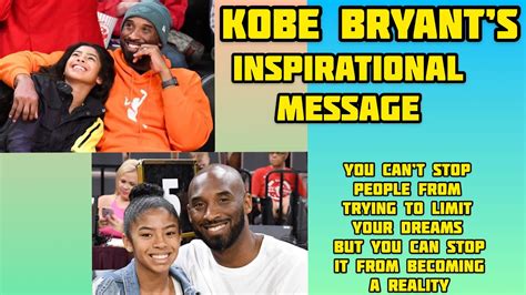 KOBE BRYANTS WORDS OF WISDOM MOST INSPIRATIONAL MESSAGE YouTube