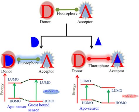 Schematic Representation Of The Internal Charge Transfer Ict Based