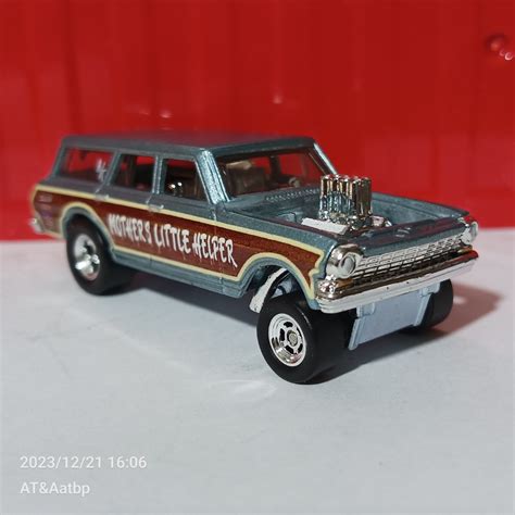Loose Hot Wheels Premium CHEVY NOVA GASSER Scale Vehicle Collection Hobbies Toys