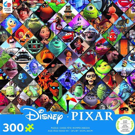 Ceaco 300pc Disney Pixar Clips Walmart Walmart