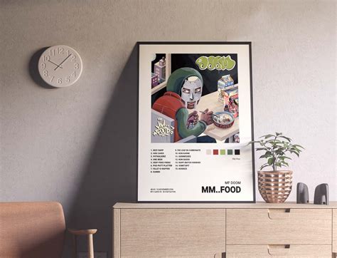 Mf Doom Mm Food Album Cover Poster Architeg Prints