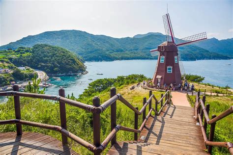 Windy Hill In Geoje Island Korea