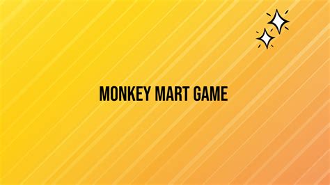 Monkey Mart Game: A Fun Unblocked Game for All Ages - Grimer Blog