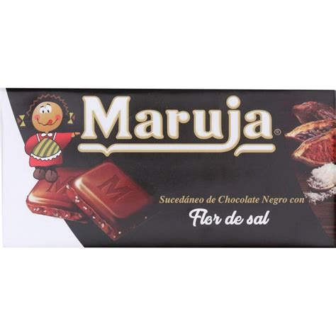 Chocolat Vegecao noir fleur de sel Maruja la tablette de 100g à Prix