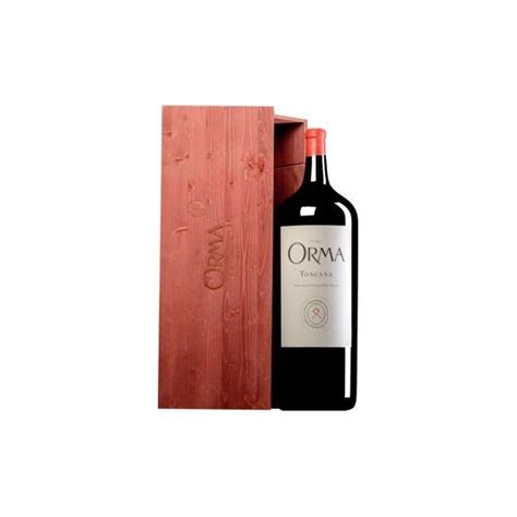 Orma Igt Toscana Rosso 2020 Magnum Cassa In Legno Podere Orma