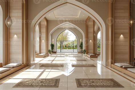 A modern mosque interior, minimalism and understated elegance 41895866 ...