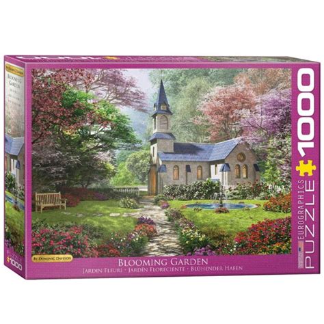 Puzzle Pi Ces Jardin Fleuri Eurographics Rue Des Puzzles