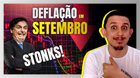 DEFLAÇÃO de 0 37 em setembro demonstra MELHORA NA ECONOMIA YouTube