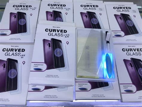 Full Uv Nano Liquid Glue D Curved Tempered Glass Screen Protector For