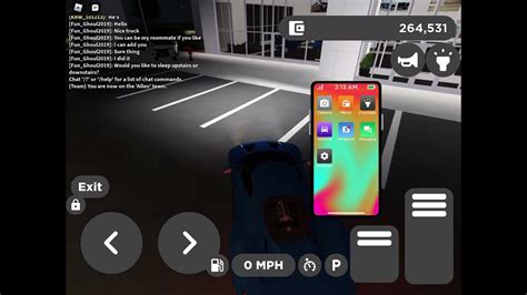 GLITCH How To Equip Your Phone While Your In Your Car Roblox