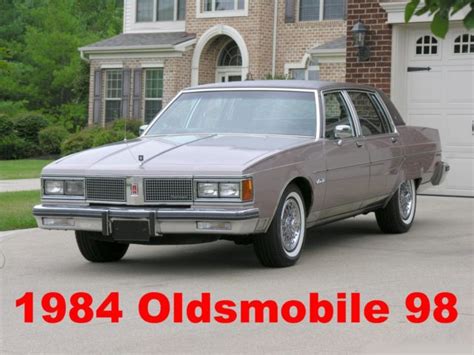 Oldsmobile Ninety Eight Regency Brougham Low Mileage Survivor