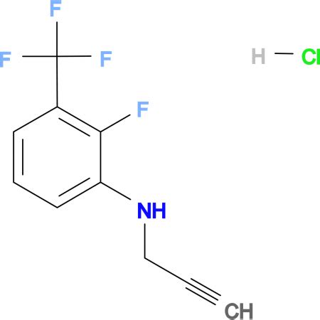 2 Fluoro 3 Trifluoromethyl Phenyl Prop 2 Ynyl Amine Hydrochloride 10