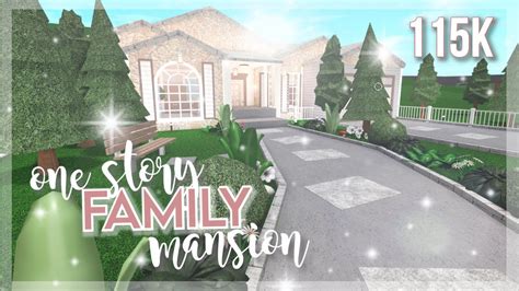 Mansion Bloxburg House Ideas 1 Story Layout