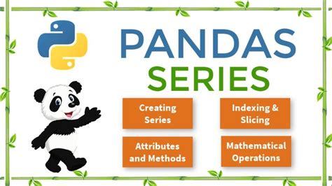 Pandas Series In Python Youtube