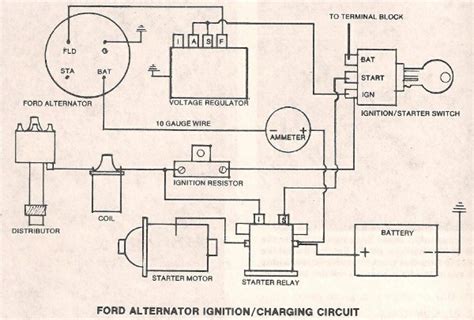 Ford External Voltage Regulator Wiring Diagram For Your Needs