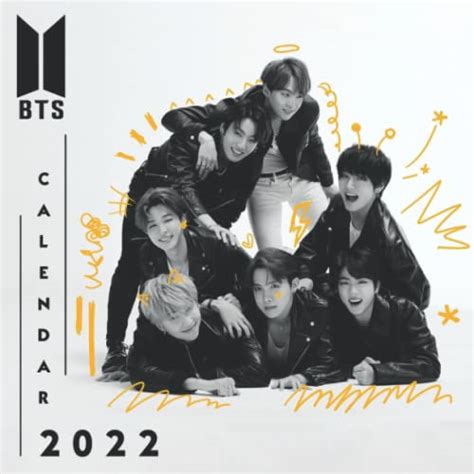 BTS 2022 Calendar: BTS Calendar 2022, 16-month BTS calendar from Sep 2021 to Dec 2022 With 18 ...