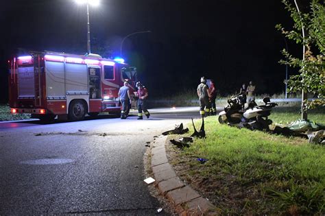 Incidente A Villanterio Perde Il Controllo Della Moto E Si Schianta