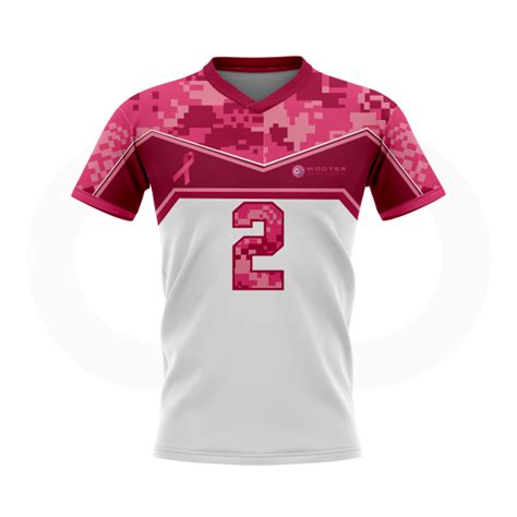 Breast Cancer Awareness Soccer Jersey White Wooter