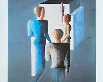 Oskar Schlemmer Dancer Fine Art Print Poster Etsy UK