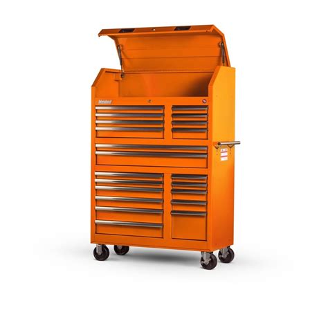 International 42 Inch 20 Drawer Tool Tower In Orange The Home Depot