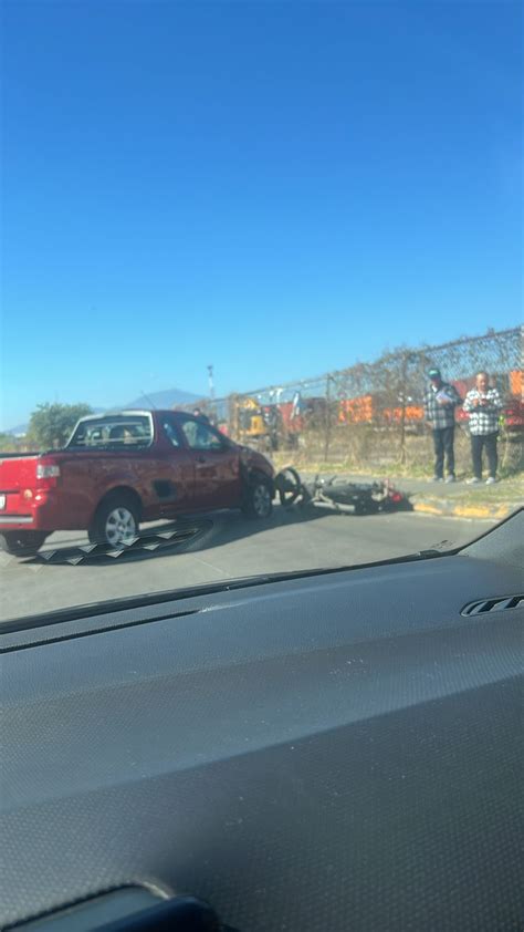 Un Motociclista Lesionado Tras Choque En La Periodismo De Morelia