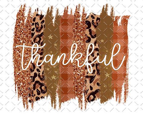 Thankful Design Png, Thankful Png, Fall Brushstrokes Png, Fall Png ...