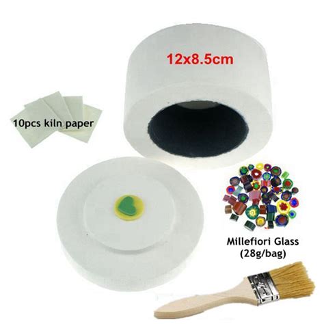 Pcs Set Microwave Kiln Kits For Glass Fuseworks Beginner S Fusing