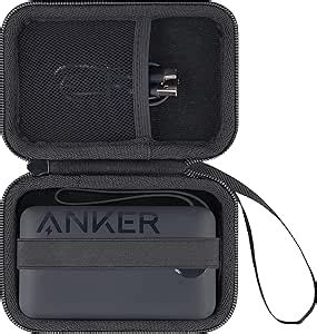 Khanka Hard Carrying Case Compatible With Anker Power Bank 22 5W High