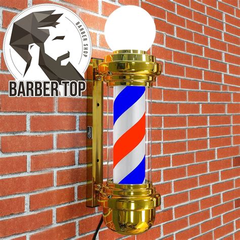 27 Barber Pole Light Hair Salon Open Sign Barber Shop Rotating Led Strips Ip54 Waterproof Save