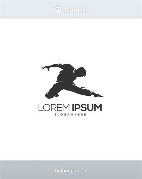 Premium Vector Modern Dancing Silhouette Logo Vector Dance Logo