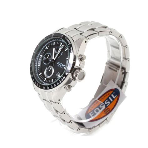 Ripley RELOJ FOSSIL HOMBRE ANÁLOGO CH2600 DECKER CRONOMETRO PLATEADO