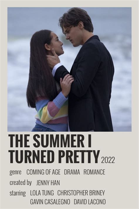 The Summer I Turned Pretty In 2023 Movie Posters Minimalist Movie