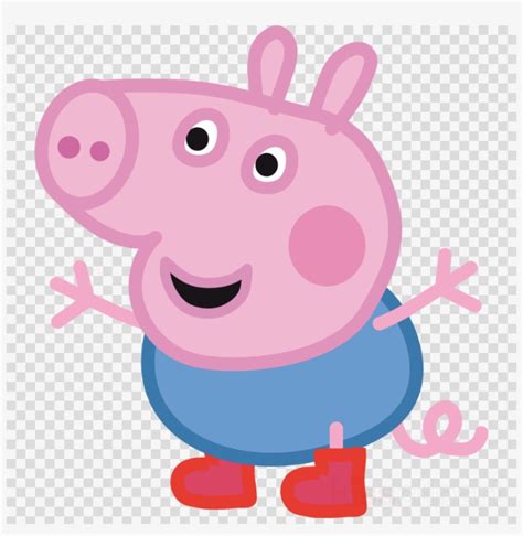 George Peppa Pig Clipart George Pig Daddy Pig Free Transparent PNG