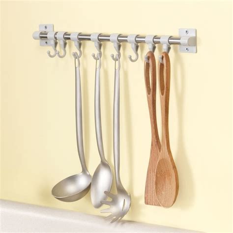 Organizador De Utensilios De Cocina Para Pared 8 Ganchos Mercadolibre