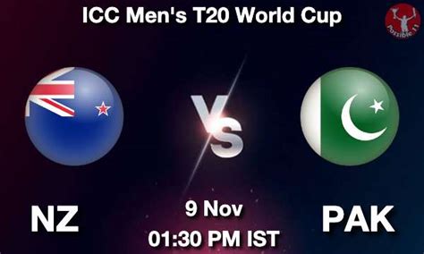 Nz Vs Pak Dream11 Prediction Team Live Cricket 09 Nov 2022