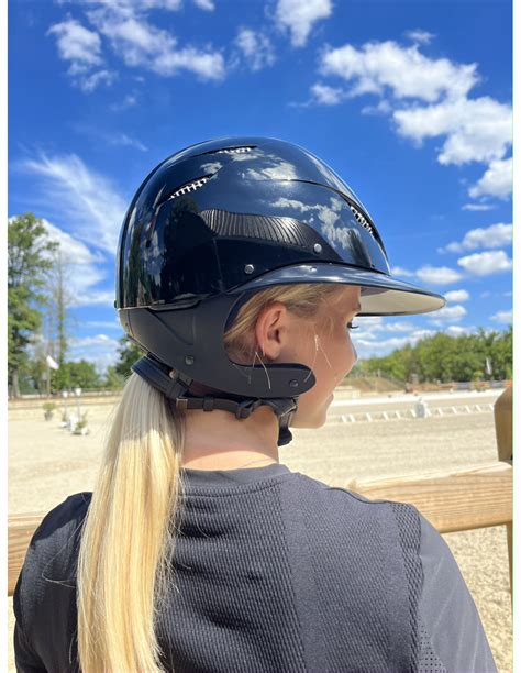 Casque Gpa Easy First Lady Tls Shiny Casques Equitation