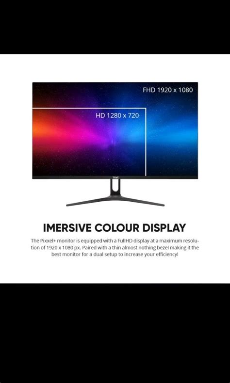 Armaggeddon Pixxel Xtreme XF24HD Super Gaming Monitor 165hz Refresh