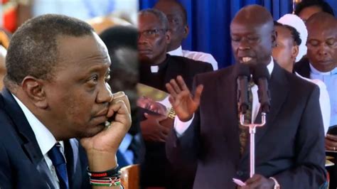 Uhuru Pole Drama In Nyeri Dp Gachagua Shed Tears While Apologising To