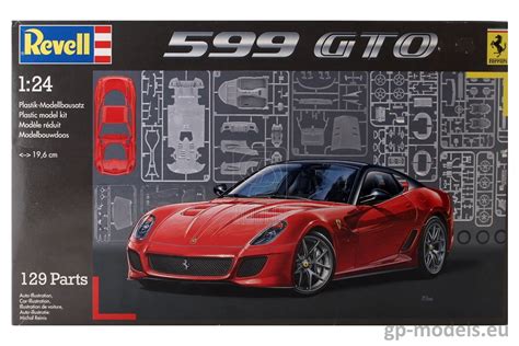 Ferrari 599 GTO 2010 Revell 1 24