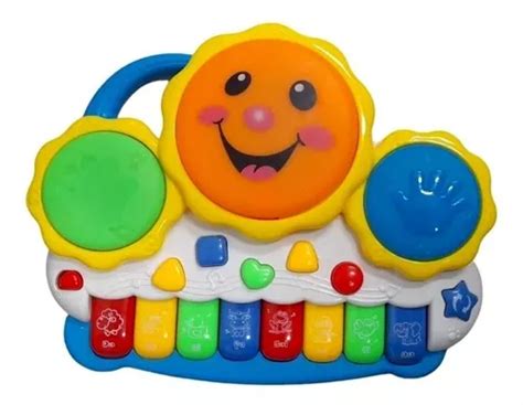 Teclado Piano Musical Bebê Brinquedo Infantil Divertido MercadoLivre