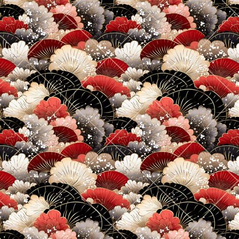 Japanese Kimono Patterns, Digital Art, Instant Download, Printable ...