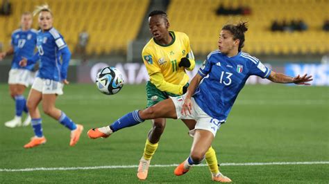 Mondiale Di Calcio Femminile L Italia Perde Contro Il Sudafrica E